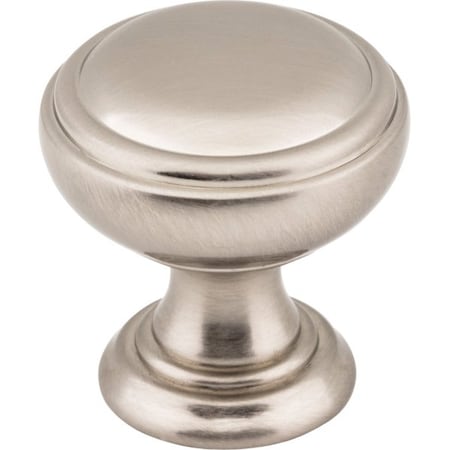 Jeffrey Alexander 1-1/4" Diameter Satin Nickel Tiffany Cabinet Knob 658SN